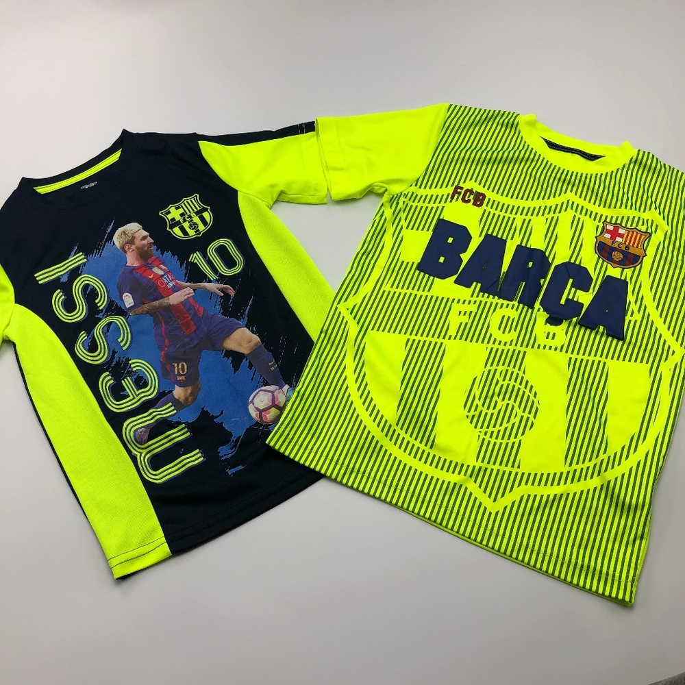 FCB Barca Messi Soccer Shirts Bundle